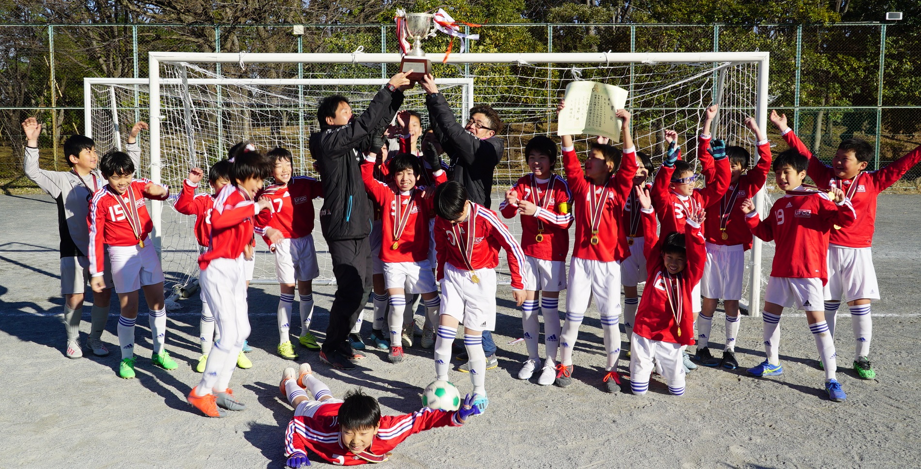 第44回品川区長杯少年少女サッカー大会優勝